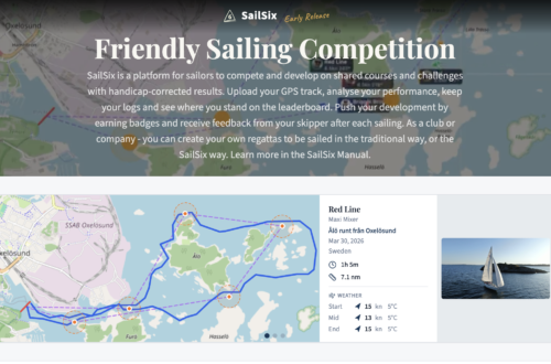 Sailsix Sailing Competition Platform